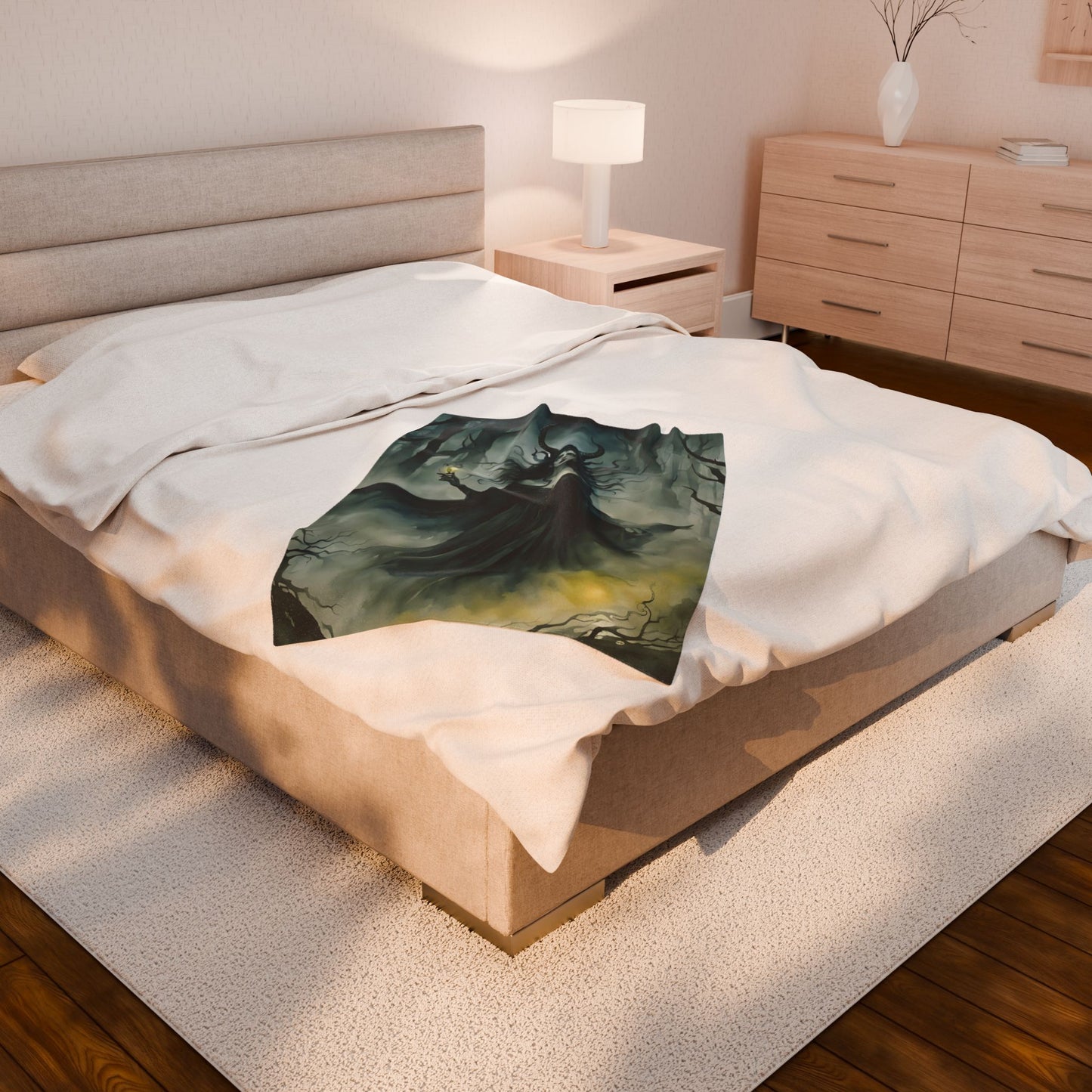 Enchanting Velveteen Plush Blanket
