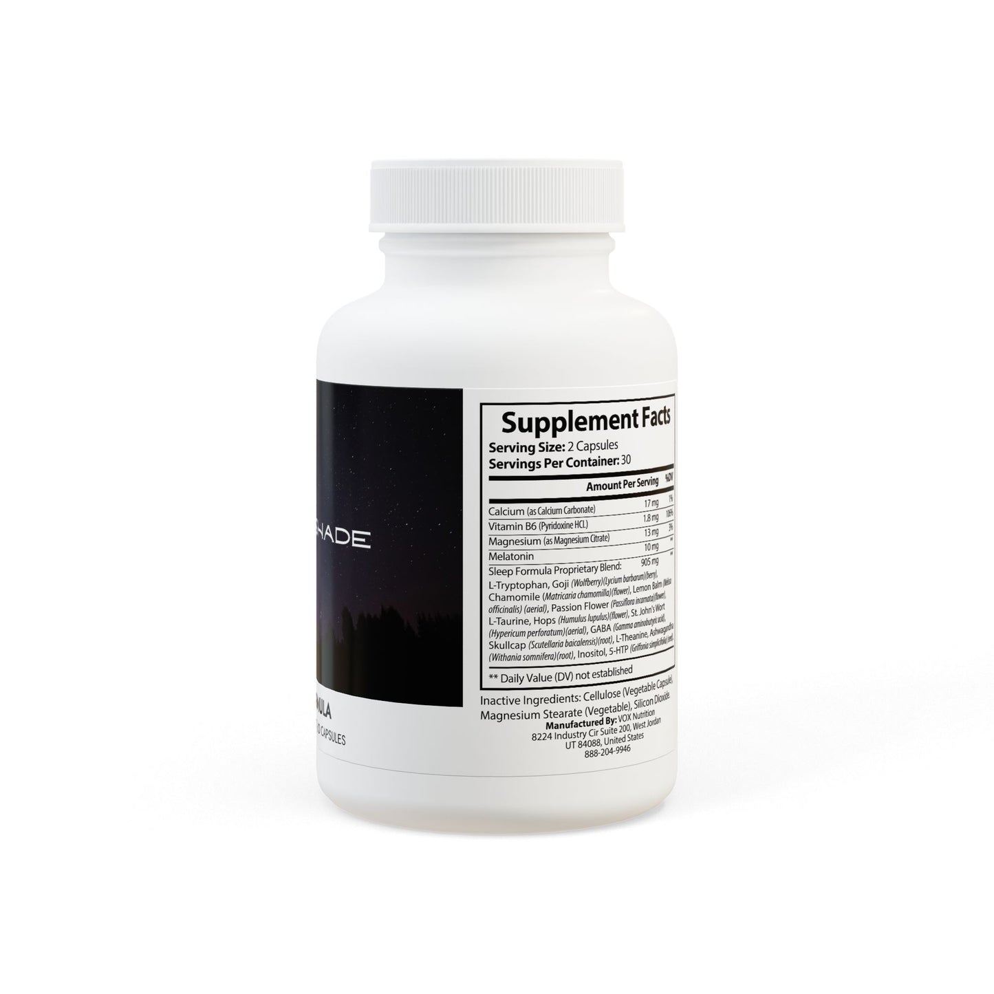 Dreamshade 🌙✨ - Sleep Supplement (60 Caps)