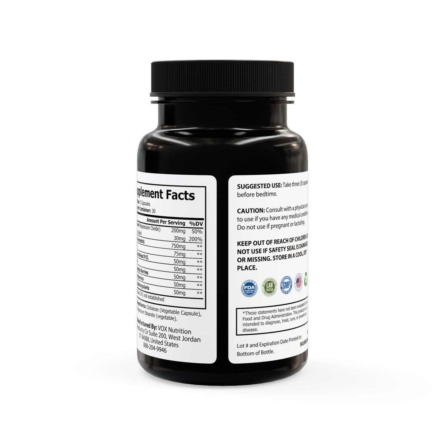 AetherCore - Magnesium Zinc Supplement (90 Caps)
