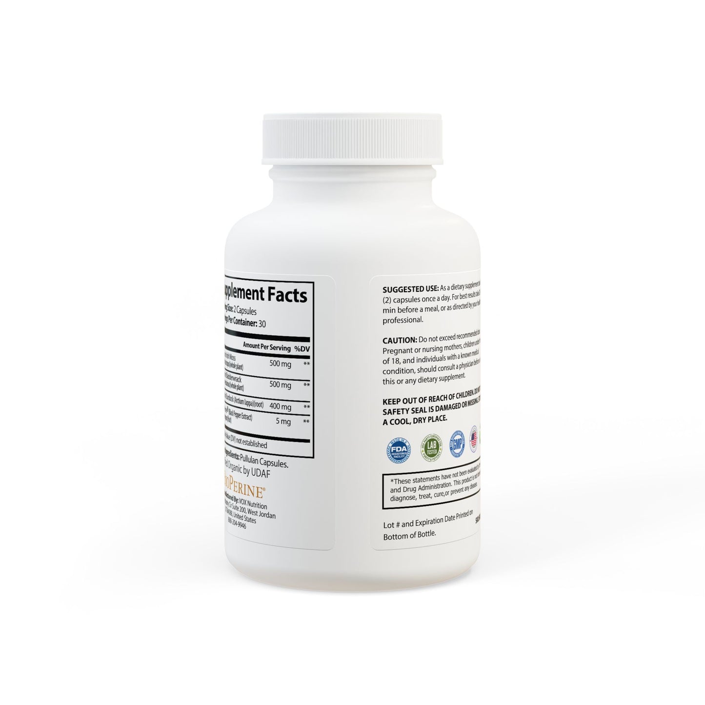 Ocean's Vein - Sea Moss Supplement (60 Caps)