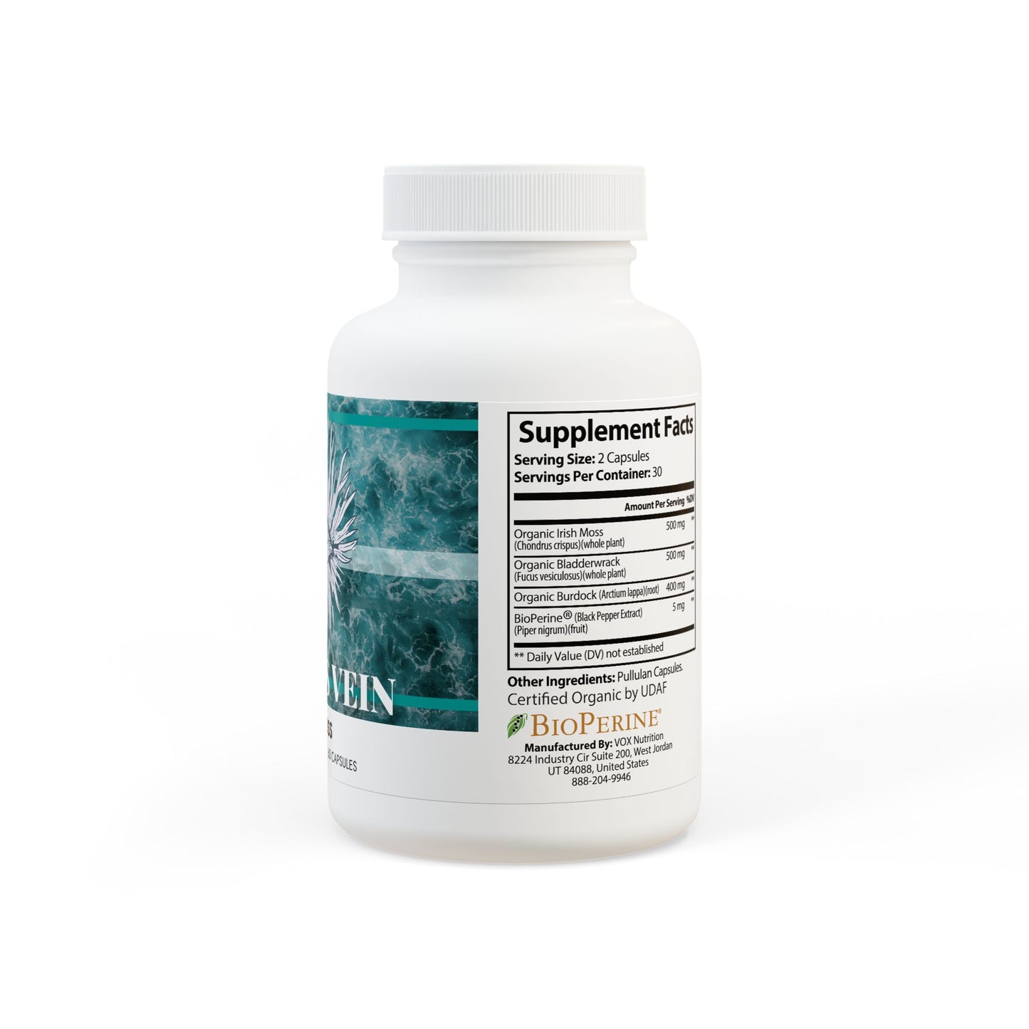 Ocean's Vein - Sea Moss Supplement (60 Caps)