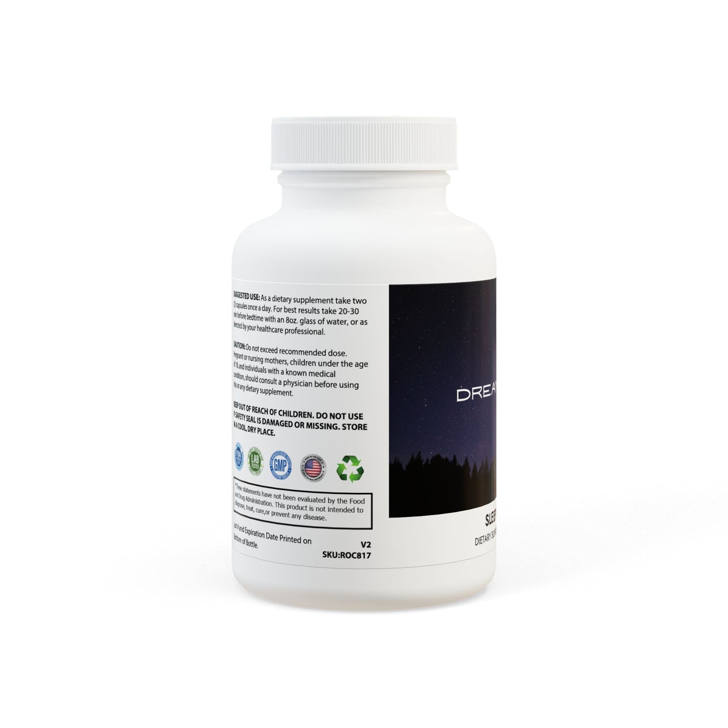 Dreamshade 🌙✨ - Sleep Supplement (60 Caps)