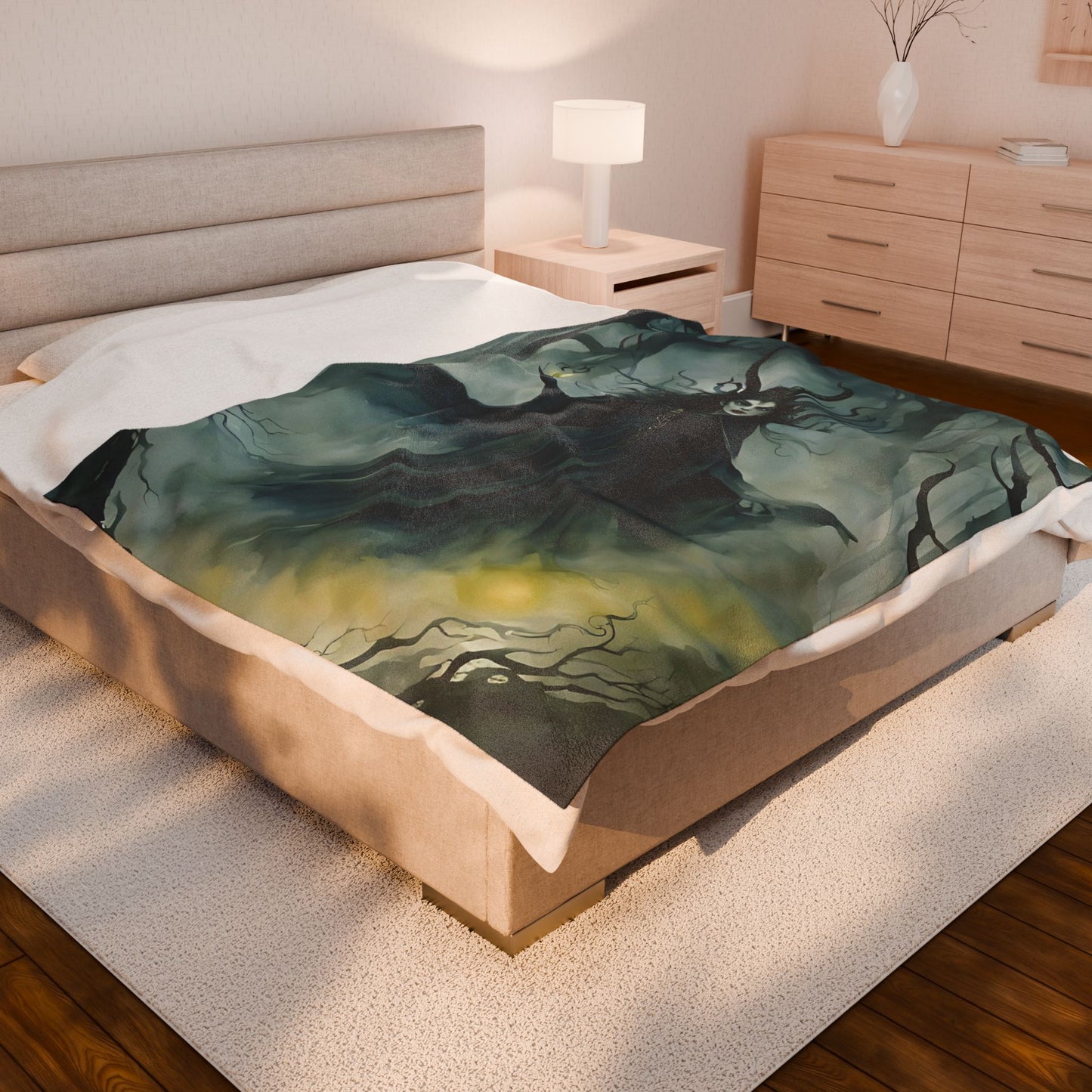 Enchanting Velveteen Plush Blanket