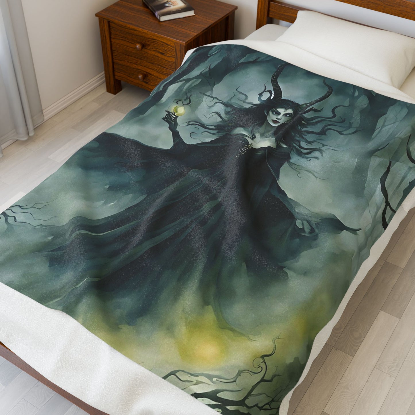 Enchanting Velveteen Plush Blanket