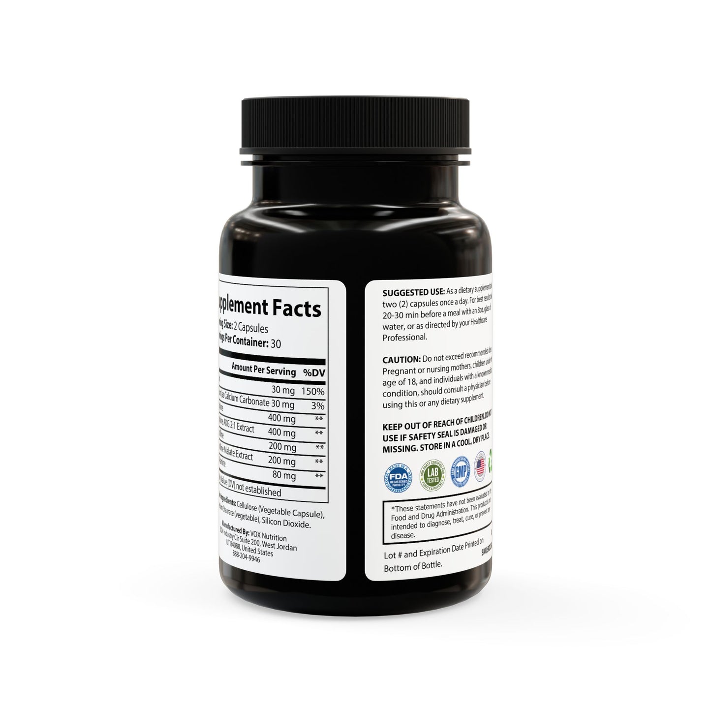 ๐L-Ascend - L-Arginine Supplement (60 Caps)