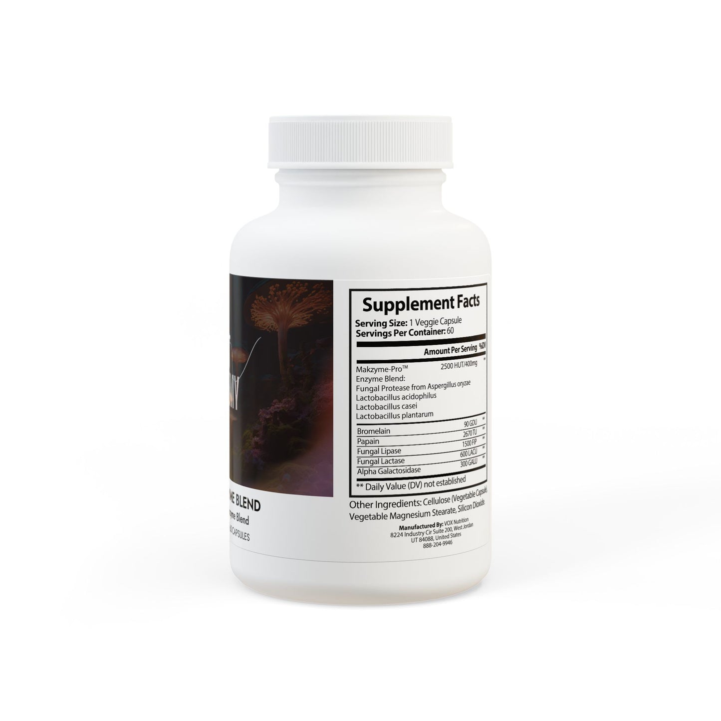 Gut Alchemy - Digestive Enzyme Blend Supplement (60 Caps)