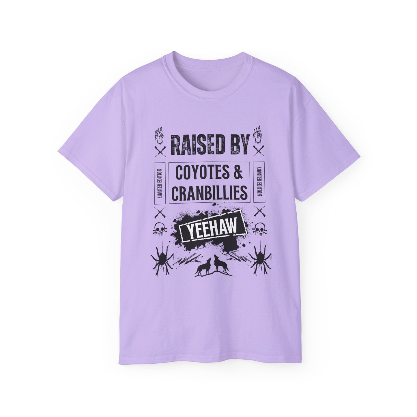Raised by Coyotes & Cranbillies - Tee