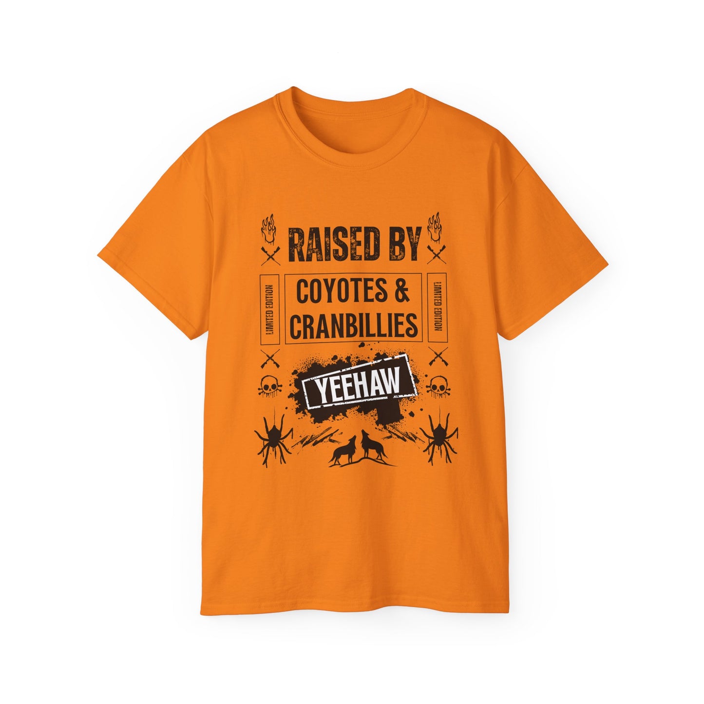 Raised by Coyotes & Cranbillies - Tee