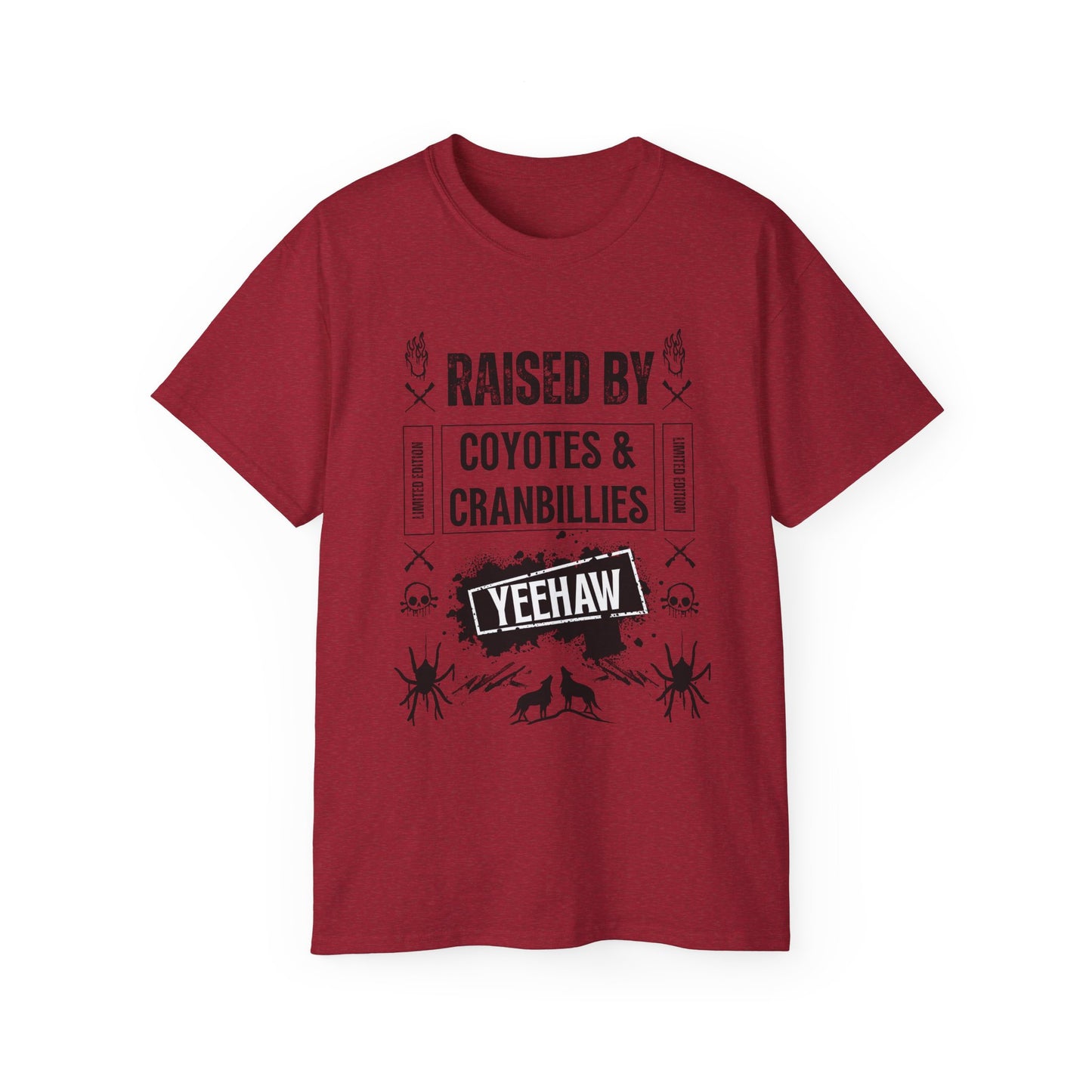 Raised by Coyotes & Cranbillies - Tee