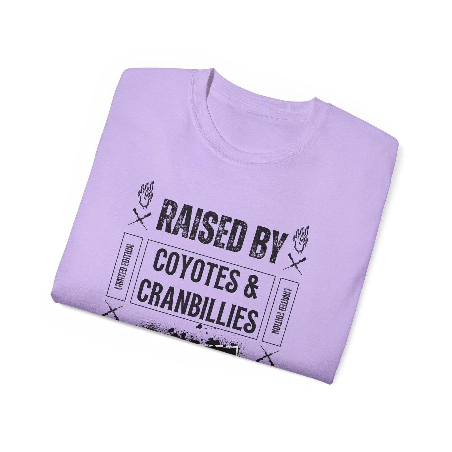 Raised by Coyotes & Cranbillies - Tee