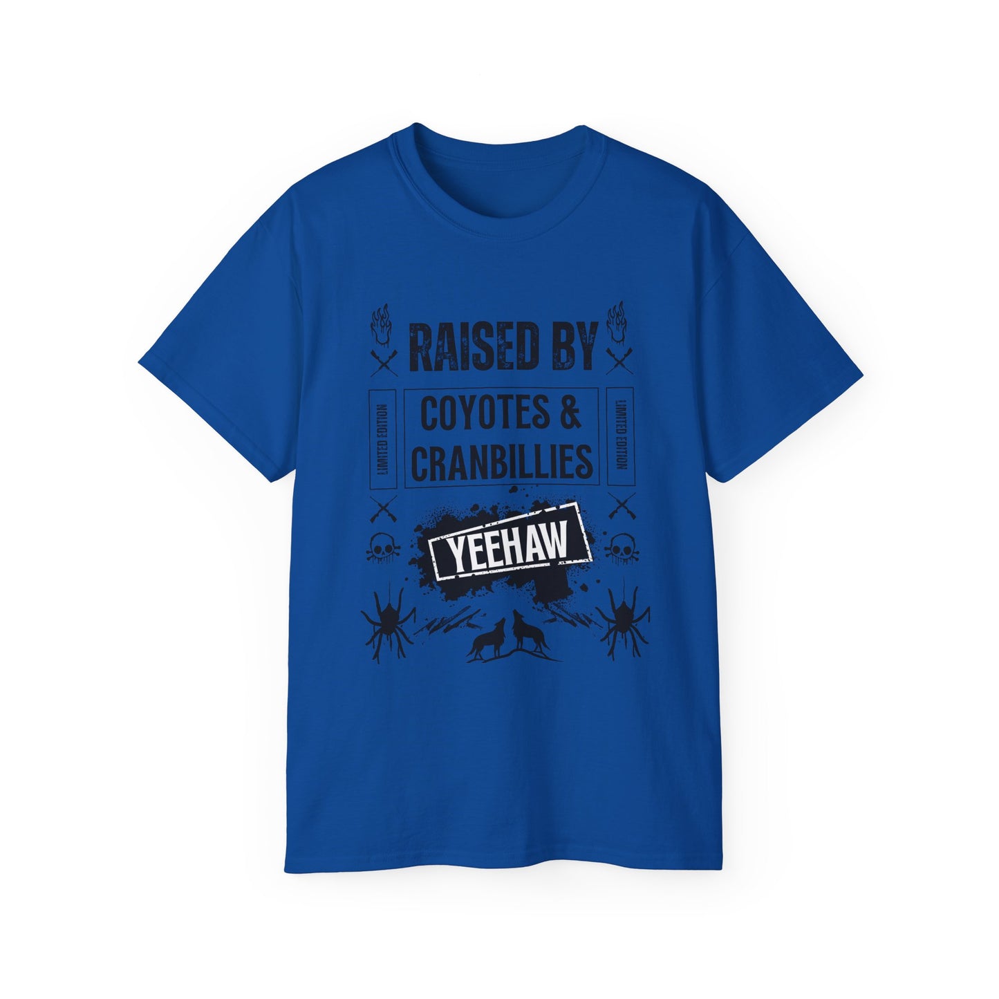 Raised by Coyotes & Cranbillies - Tee