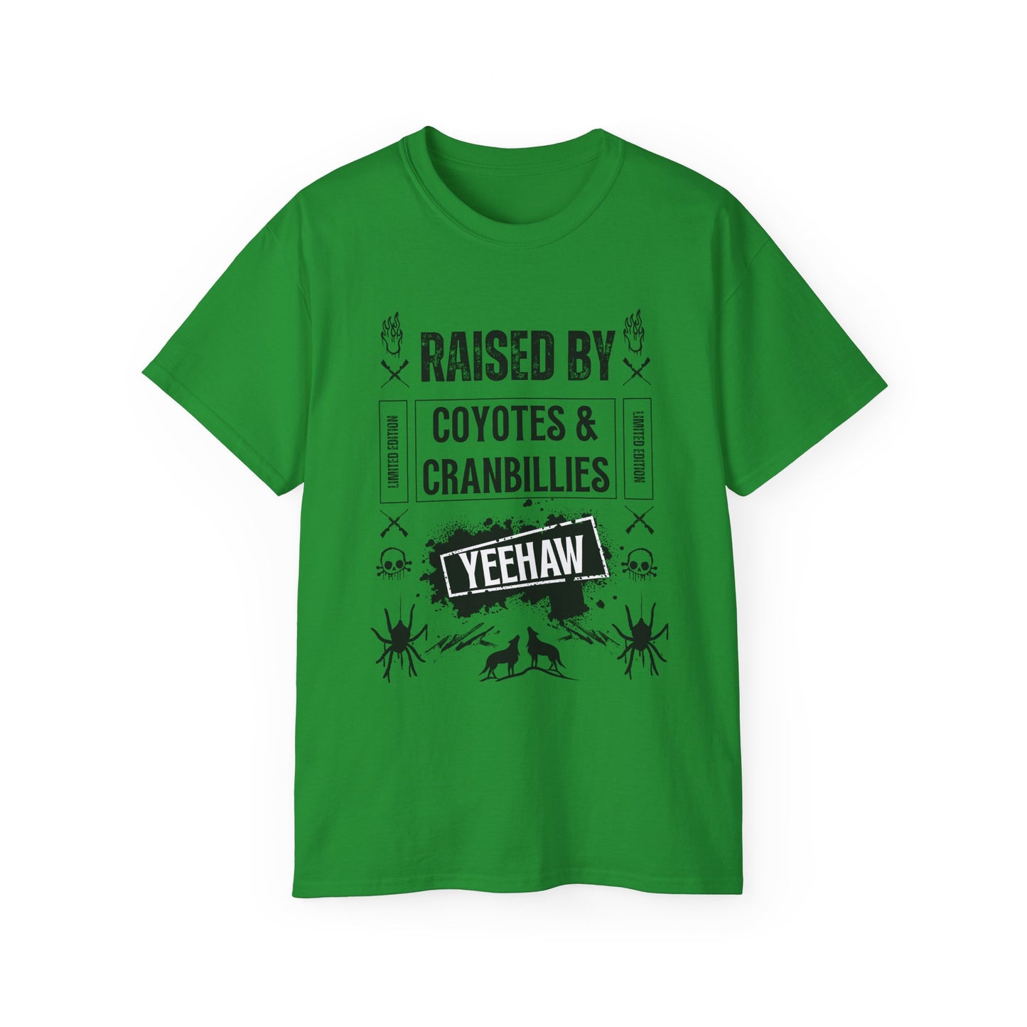 Raised by Coyotes & Cranbillies - Tee