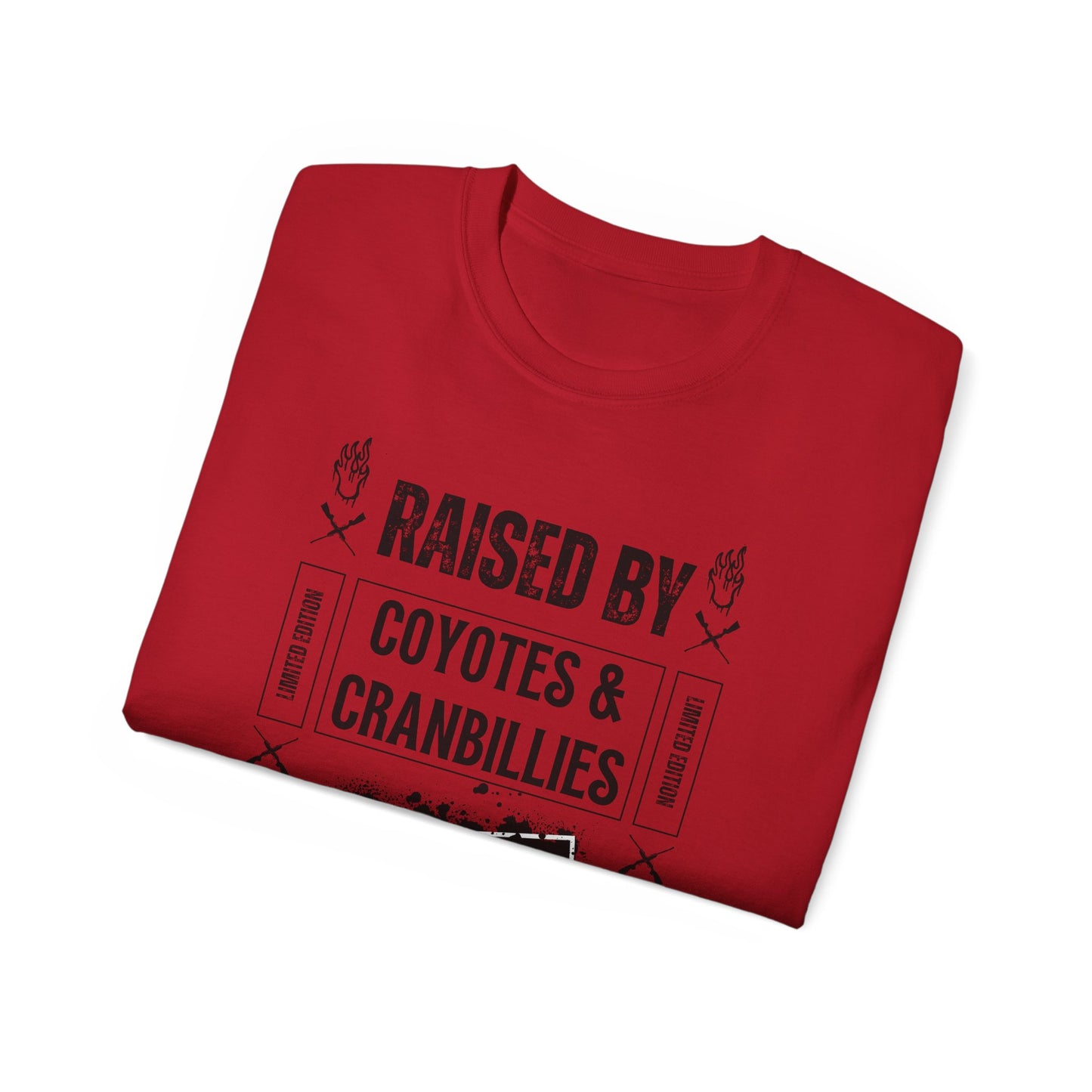 Raised by Coyotes & Cranbillies - Tee