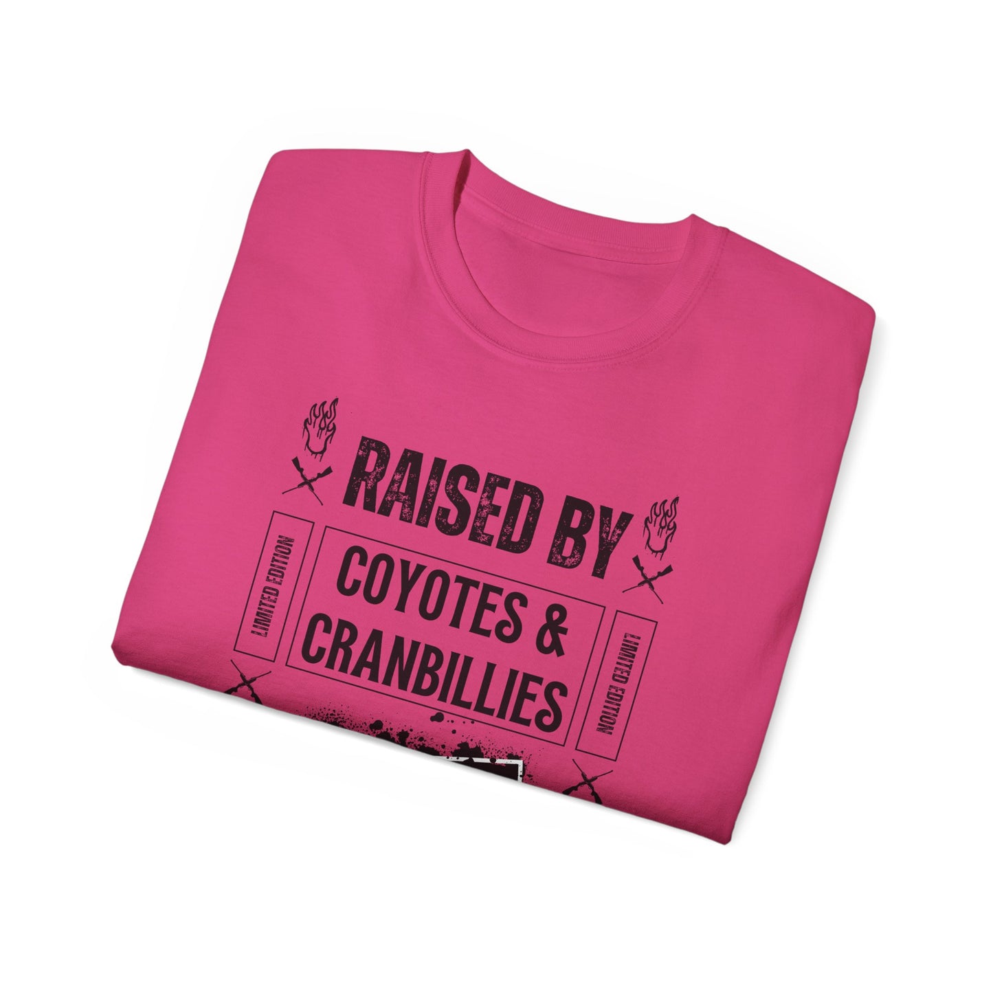 Raised by Coyotes & Cranbillies - Tee