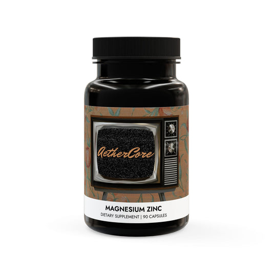 AetherCore - Magnesium Zinc Supplement (90 Caps)