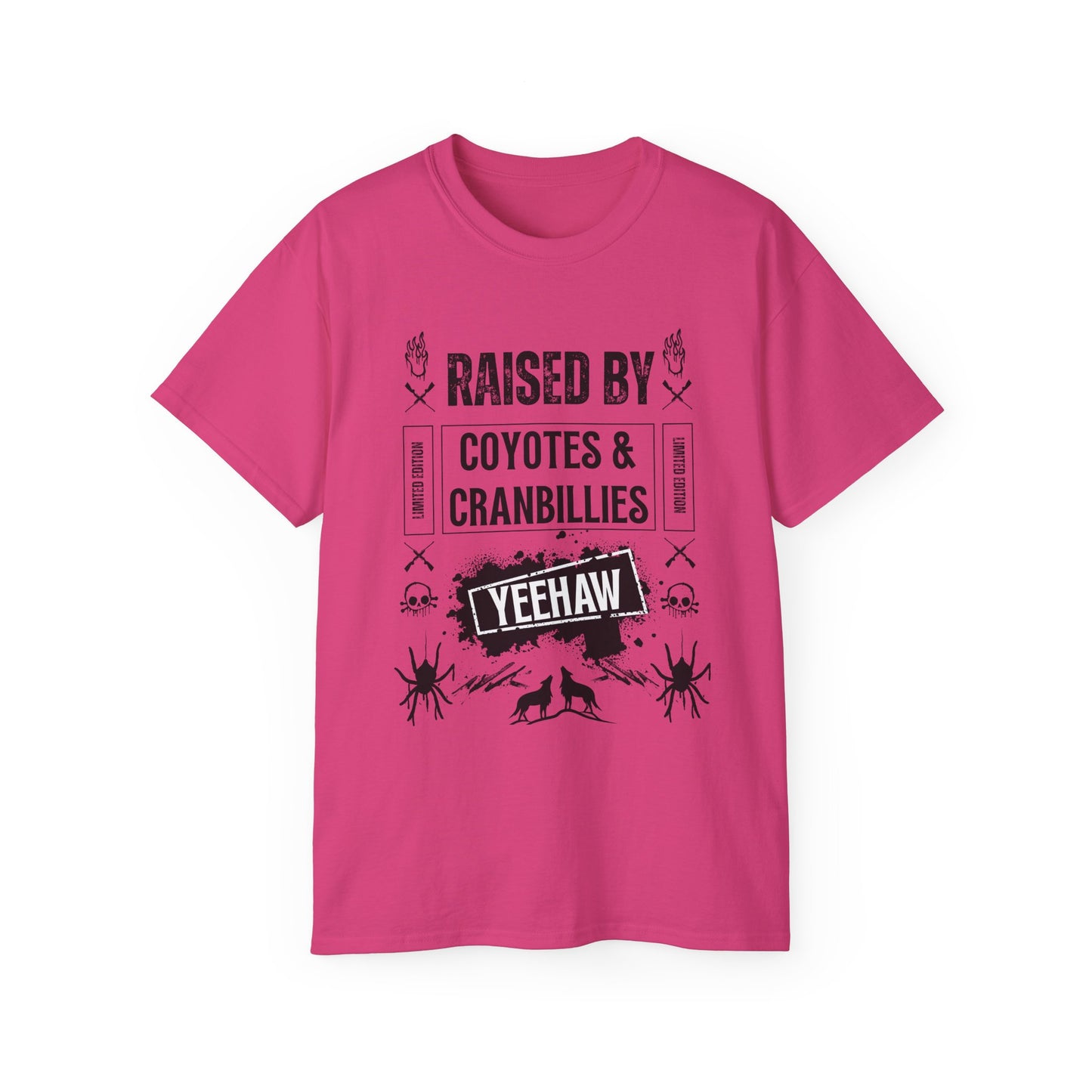 Raised by Coyotes & Cranbillies - Tee